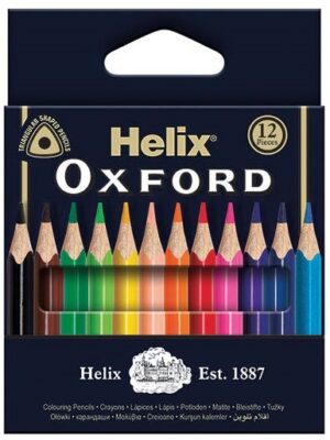 12 pack Helix Colouring Pencils