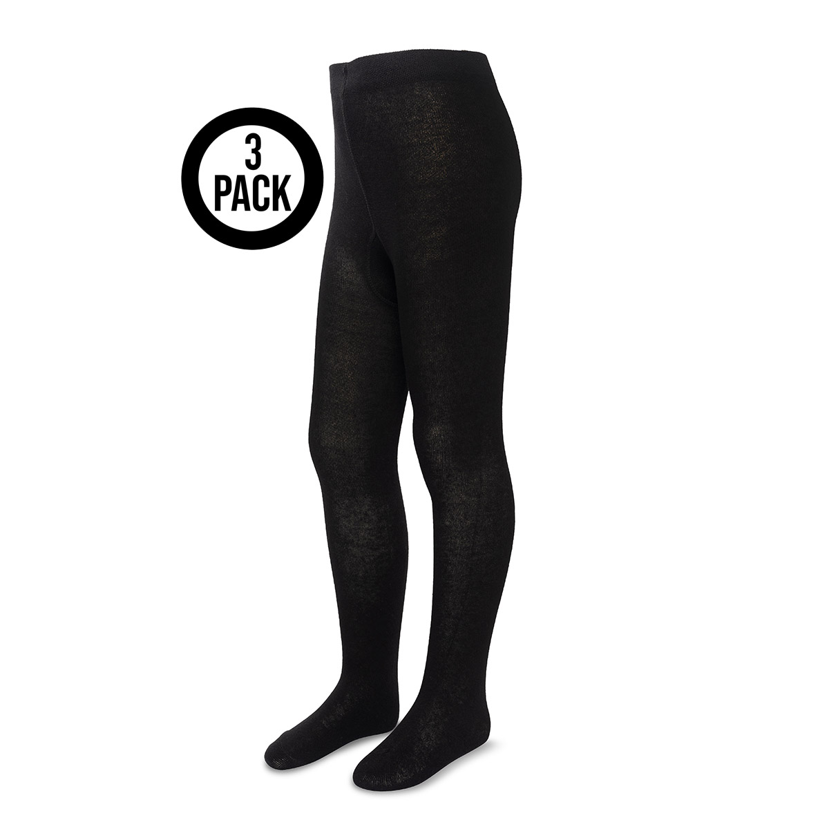 Girls School Cotton Rich Tights 3 Pack