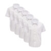 Boy White School Shirts 5 Pack