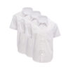Boy White School Shirts 3 Pack