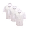 Girls White School Shirt 3 Pack
