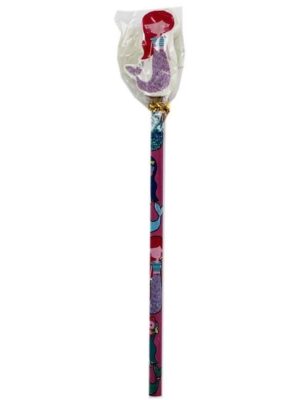 Mermaid Pencil with Eraser Topper