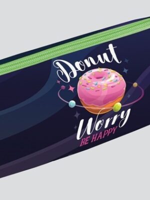 Donut Worry Cylinder Pencil Case
