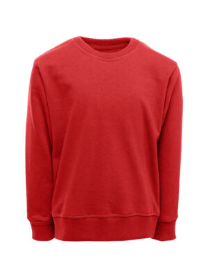 Red Unisex School Sweatshirt Single Pack
