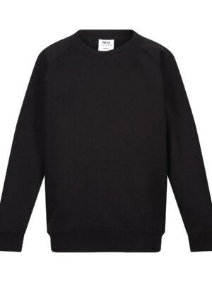 Black Unisex School Sweatshirt Single Pack