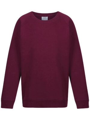 Maroon Unisex School Sweatshirt Single Pack